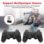 X2 Game Stick 4K GD10 Plus YE Retro Video Gaming Console HD 64GB 30000 Mini Classic Gaming Console - Open Never Used Tristar