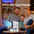 Magcubic HY310 Mini Projector Auto Focus 4K Native 1080P 330ANSI Android11 5W Speaker-pristine Magcubic