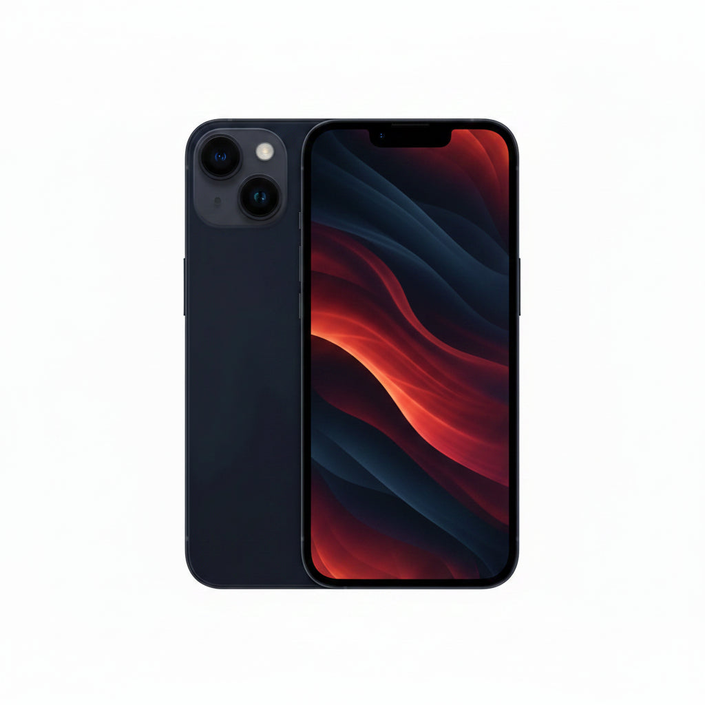 Apple iPhone 14 - 128GB / 256GB / 512GB - Midnight, Starlight, (PRODUCT)RED, Blue, Purple, Yellow With 100% battery - Pristine - Refurbished Apple