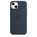 Apple iPhone 13 Silicon Case with Magsafe - Abbys Blue
