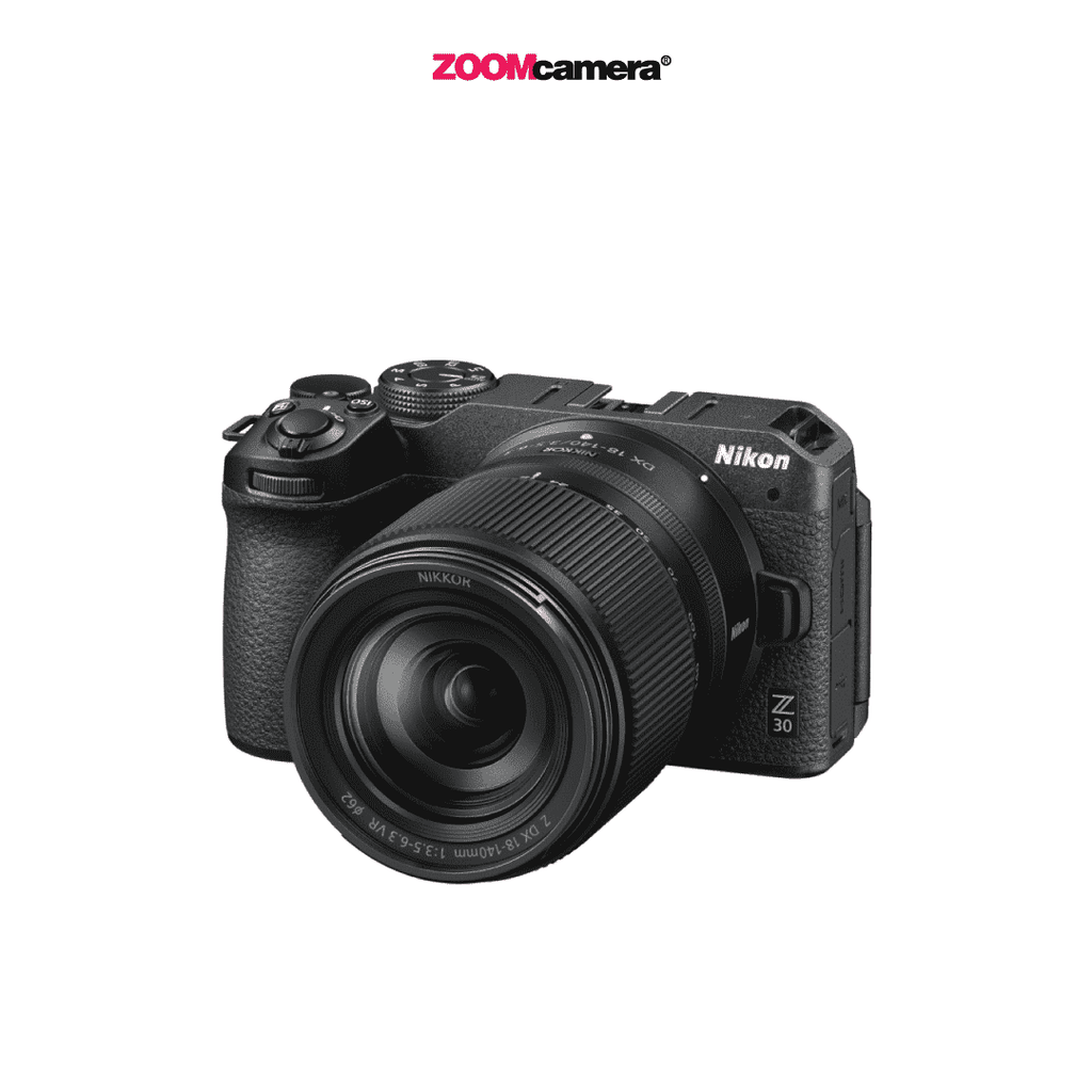 Nikon Z30 Mirrorless Camera + 18-140mm VR Kit – 20.9MP DX Vlogging & Travel Bundle Nikon