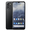 Front view of Nokia G60 5G Black showing full display