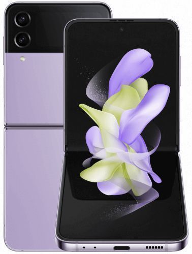 Samsung Galaxy Z Flip4 Foldable Phone - 128GB/256GB/512GB - Blue, Pink Gold, Bora Purple, Graphite - Acceptable - Refurbished SAMSUNG