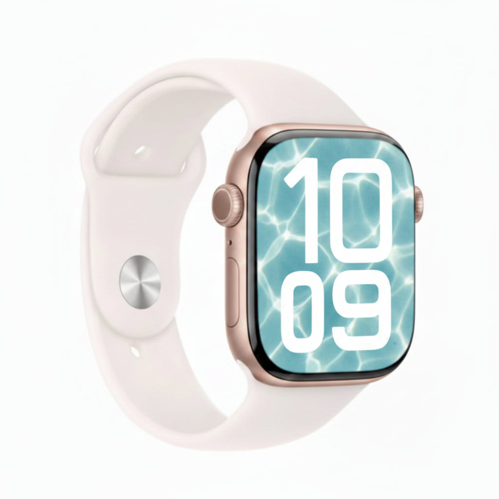 Apple watch Series 10 42MM GPS + Cellular - Aluminum Case  Rose Gold - Light Blush Sport Band