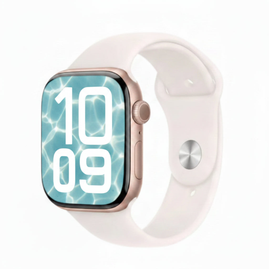Apple watch Series 10 42MM GPS + Cellular - Aluminum Case  Rose Gold - Light Blush Sport Band