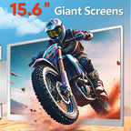 Trion 15.6-inch 360° trifold portable monitor 1080P IPS FHD Laptop Screen Extender - Grey (AU Version)