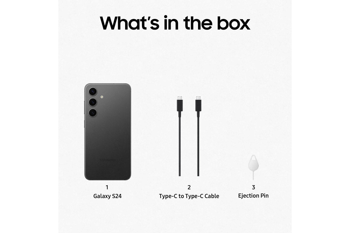 Samsung Galaxy S24 5G (256GB, Onyx Black) - Unlocked Smartphone Samsung