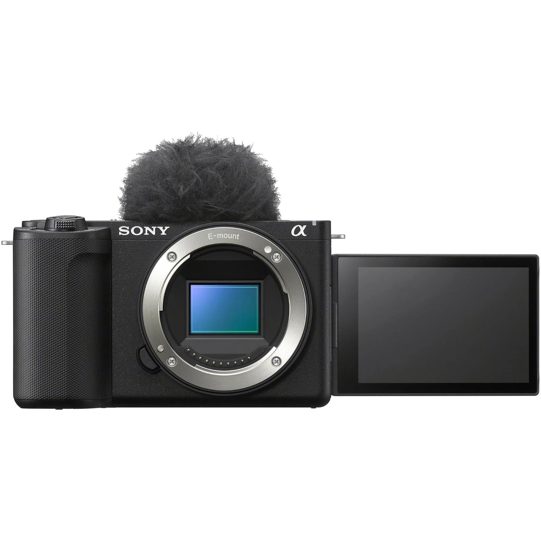 Sony ZV-E10 Mirrorless Camera Body (ILCZV-E10) (Black)