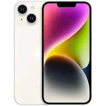 Apple iPhone 14 - 128GB / 256GB / 512GB - Midnight, Starlight, (PRODUCT)RED, Blue, Purple, Yellow With 100% battery - Pristine - Refurbished Apple