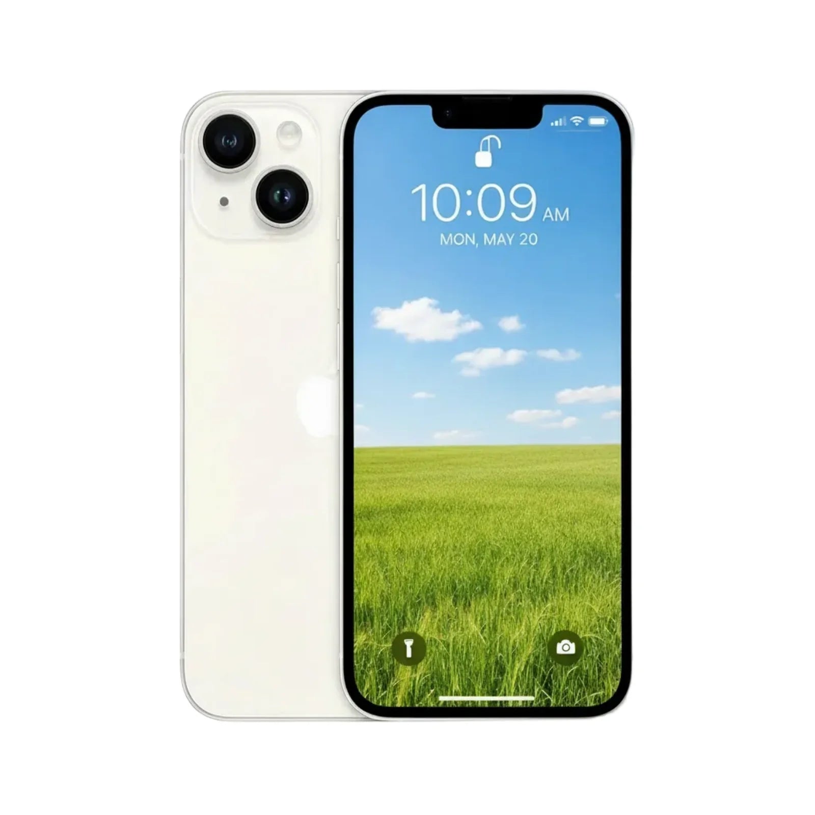 Apple iPhone 14 Plus - 128GB / 256GB / 512GB - Midnight, Starlight, (PRODUCT)RED, Blue, Purple, Yellow with 100% battery - Pristine - Refurbished Apple