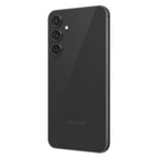 Top/front view of S23 FE Graphite showing entire front panel and frame