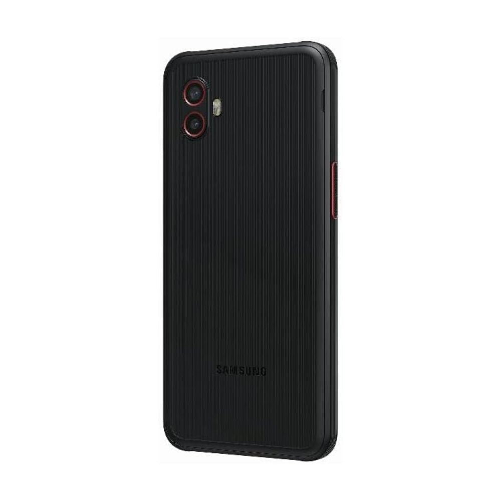 Black Xcover 6 Pro 5G phone from side angle