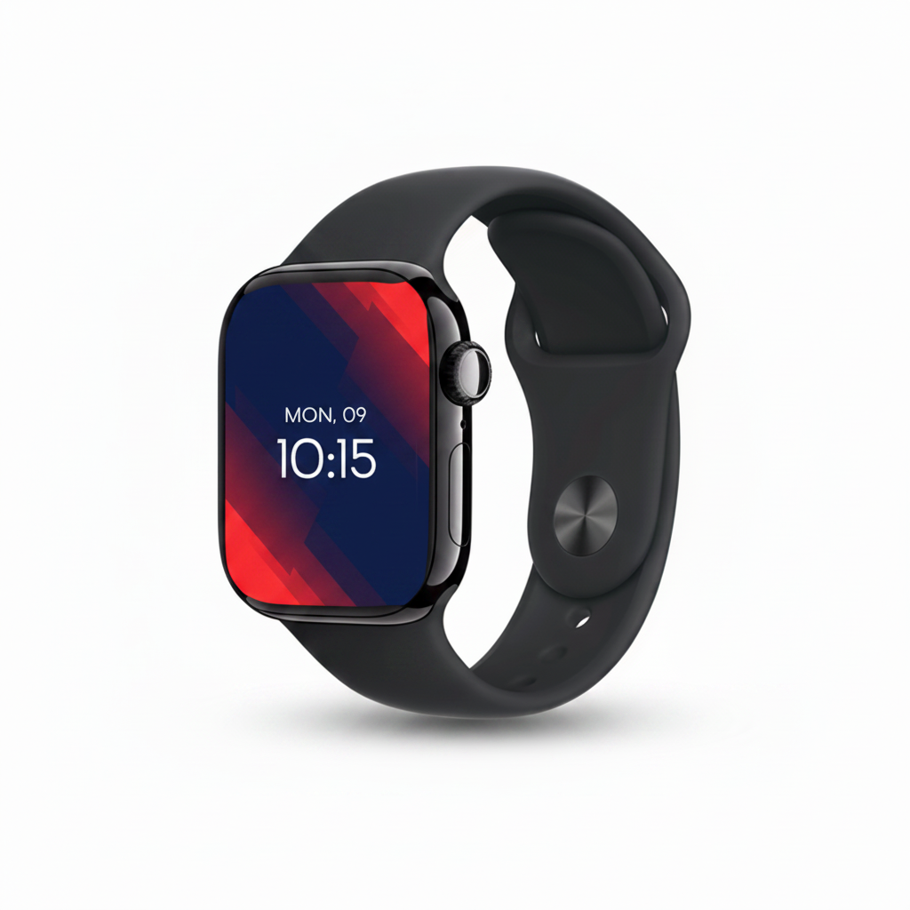Apple watch Series 10 46MM GPS + Cellular - Aluminum Case Jet Black - Black Sport Band Apple