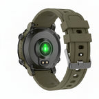 Grey Tristar T30 outdoor smartwatch with activity tracking icons