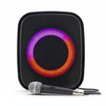 Sprout Soundloop Party Speaker - 60W RMS, LED Light Effects, Microphone & Guitar Inputs - Black - Pristine - Refurbished (Copy) Sprout