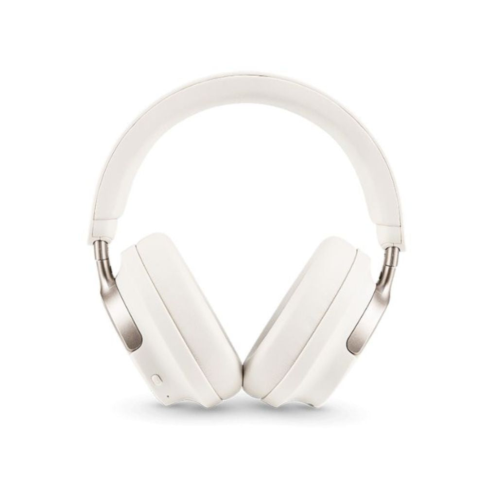 White Sprout headphones angled, view of earcups