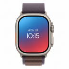 Apple Watch Ultra 2 49mm GPS + Cellular Titanium Case w/ Indigo Alpine Loop Medium Apple