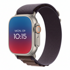 Apple Watch Ultra 2 49mm GPS + Cellular Titanium Case w/ Indigo Alpine Loop Medium Apple