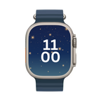 Apple Watch Ultra 2 (49mm) GPS + Cellular – Titanium Case, Blue Ocean Band | AU Version