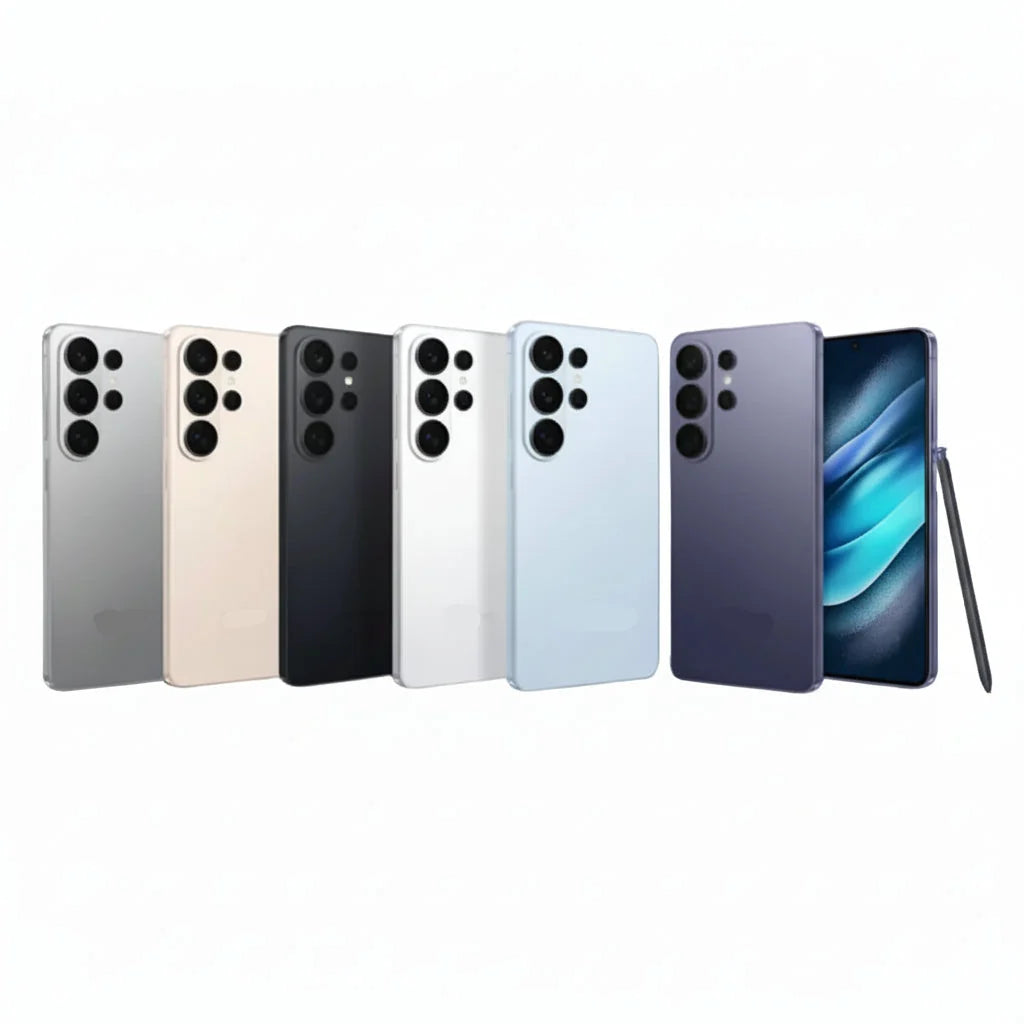 Samsung Galaxy S26 Ultra 12GB RAM - 256GB, 512GB, 1TB - Cobalt Violet, Black, Sky Blue, White, Pink Gold, Silver Shadow - Pristine - Refurbished Samsung