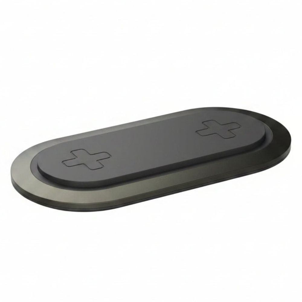 SPROUT 15W Dual Wireless Charging Pad – Black - Fast Qi Charger for Two Devices - Excellent - Refurbished