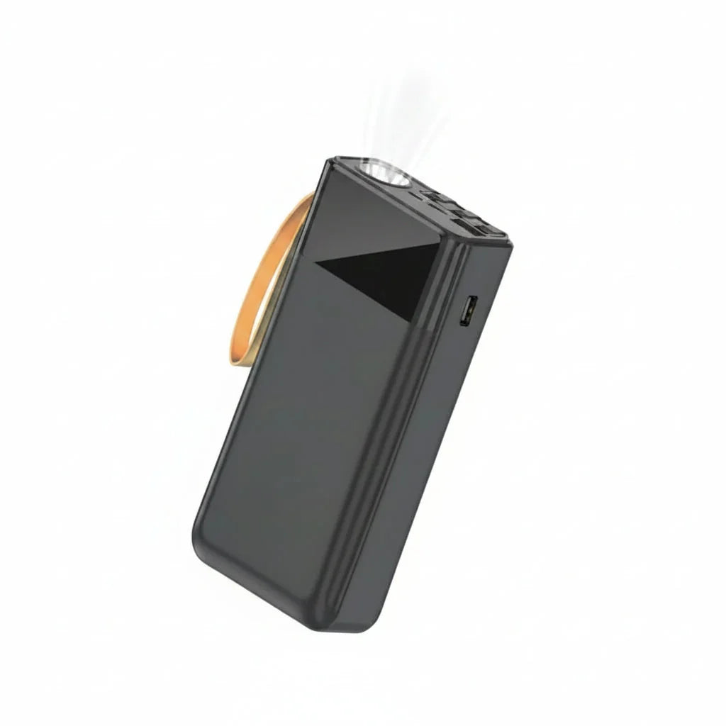 Trion Power Bank 30000mAh 100W Black – High-Capacity Charger - Pristine - Refurbished
