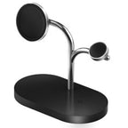Samsung 3-in-1 Wireless Charger Qi2 - Black - Fast Charging Station for Galaxy Devices - Pristine - Refurbished