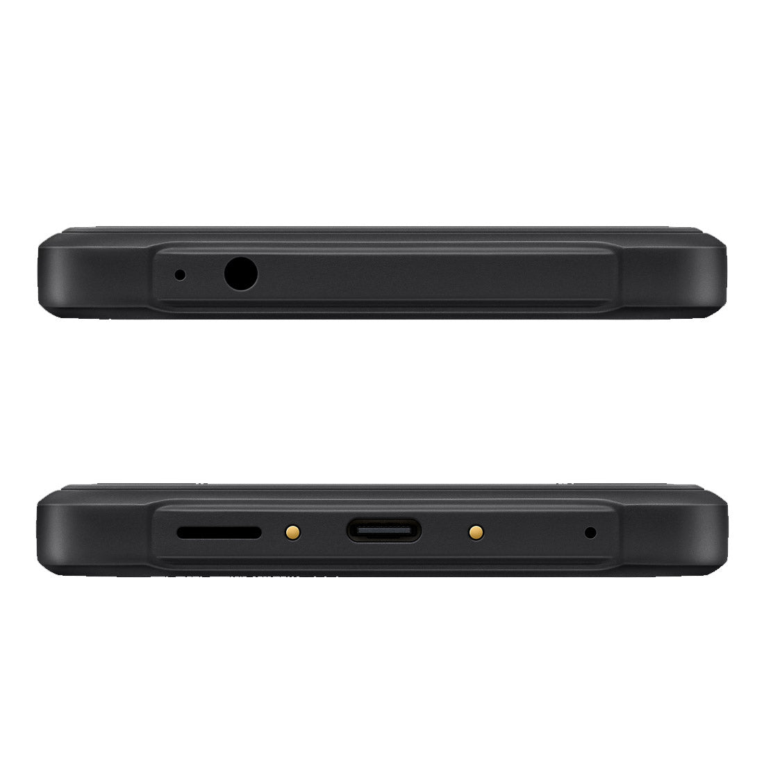 Samsung XCover 7 black 5G phone – front view