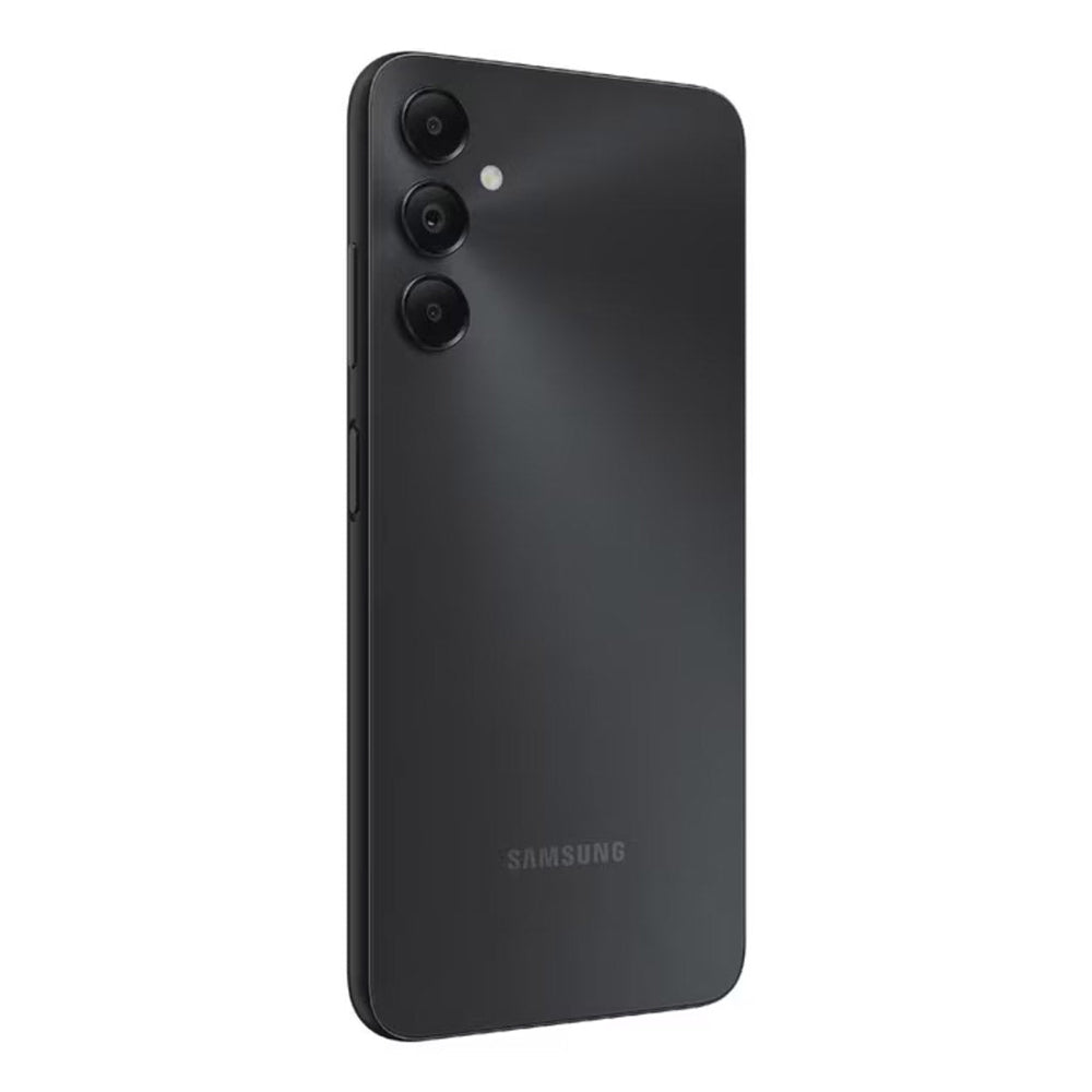 Rear side of Samsung Galaxy A05s in Black with minimalist design