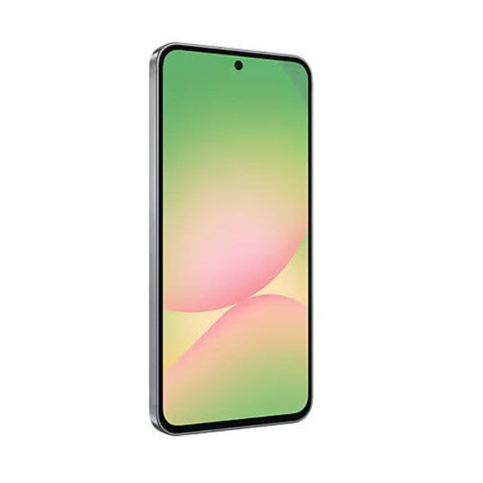 Samsung A56 side profile showing slim design