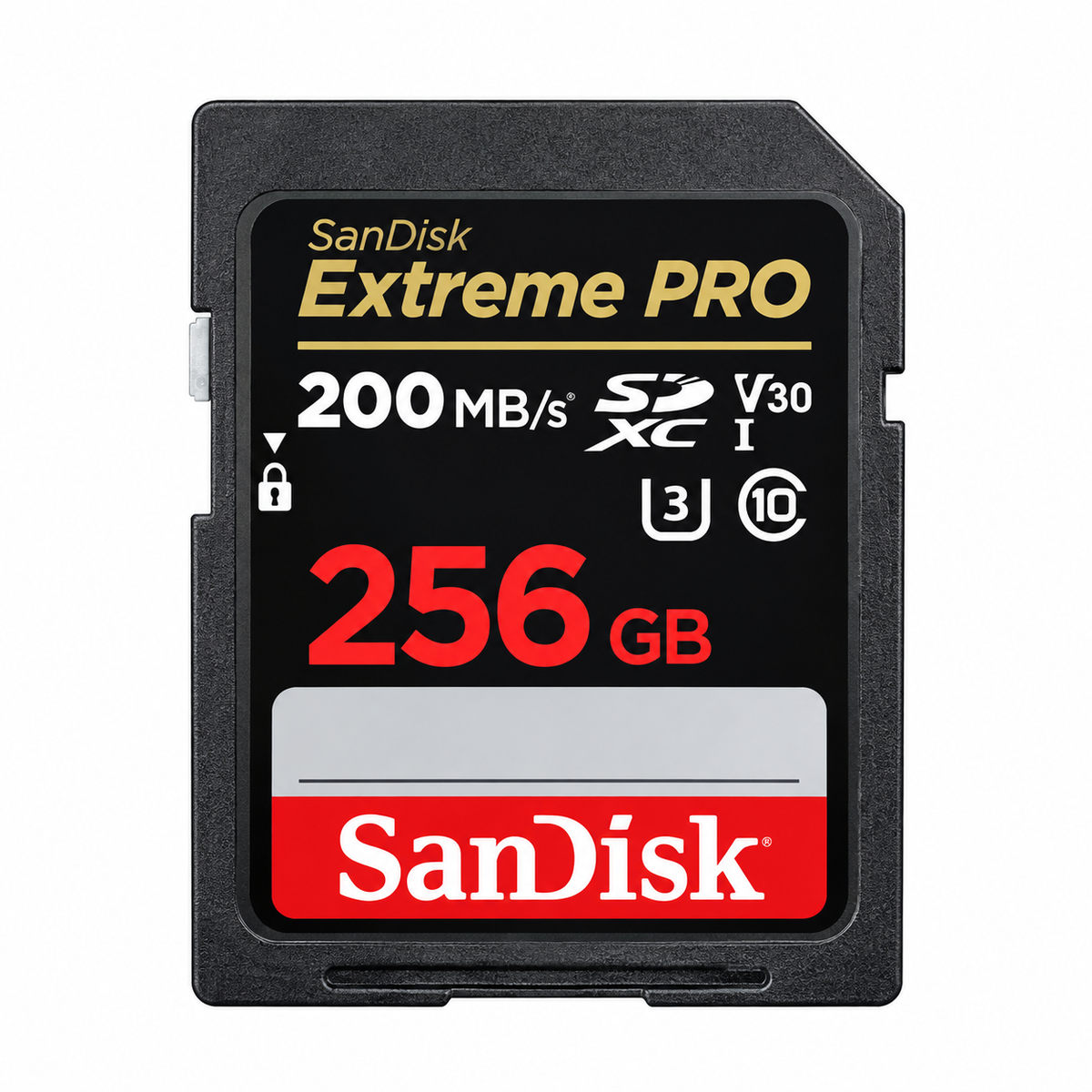 SanDisk Extreme PRO Class 10 microSDXC 256GB UHS-I U3 Memory Card with Adapter, Brand New