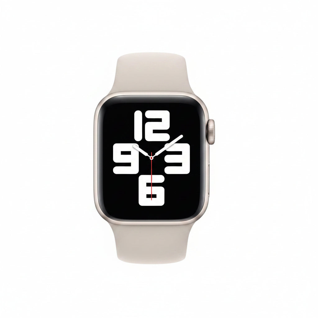 Apple Watch SE 1st Gen 40mm Cellular Starlight GPS + Cellular Smartwatch - Good - Refurbished Apple