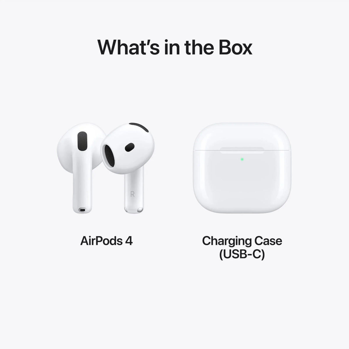 Apple AirPods 4 – White APPLE