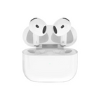Apple AirPods 4 Wireless Bluetooth Earbuds with USB-C Charging Case - White - Acceptable - Refurbished Apple