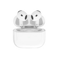 Apple AirPods 4 Wireless Bluetooth Earbuds with USB-C Charging Case - White - Acceptable - Refurbished Apple