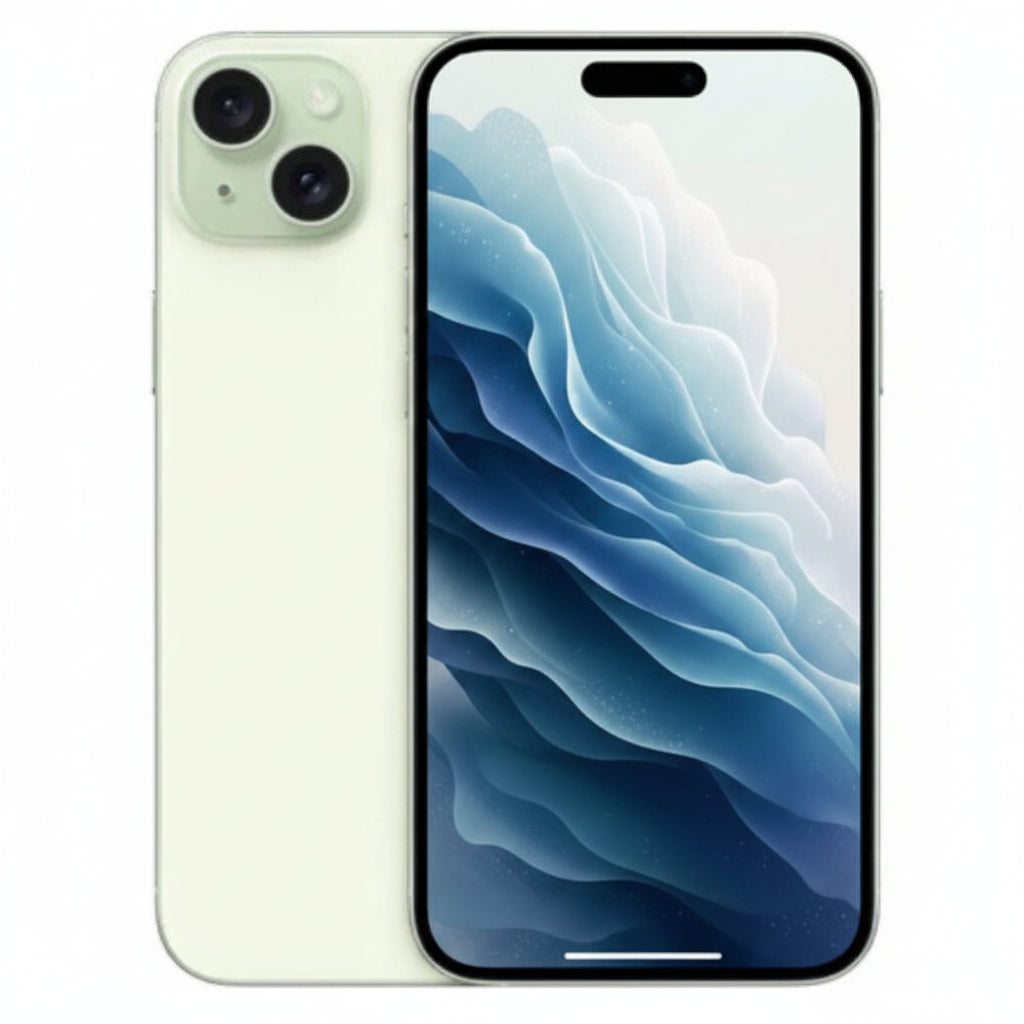 Apple iPhone 15 - 128GB, 256GB, 512GB - Pink, Yellow, Blue, Green, Black - Good - Refurbished - Green / 128GB