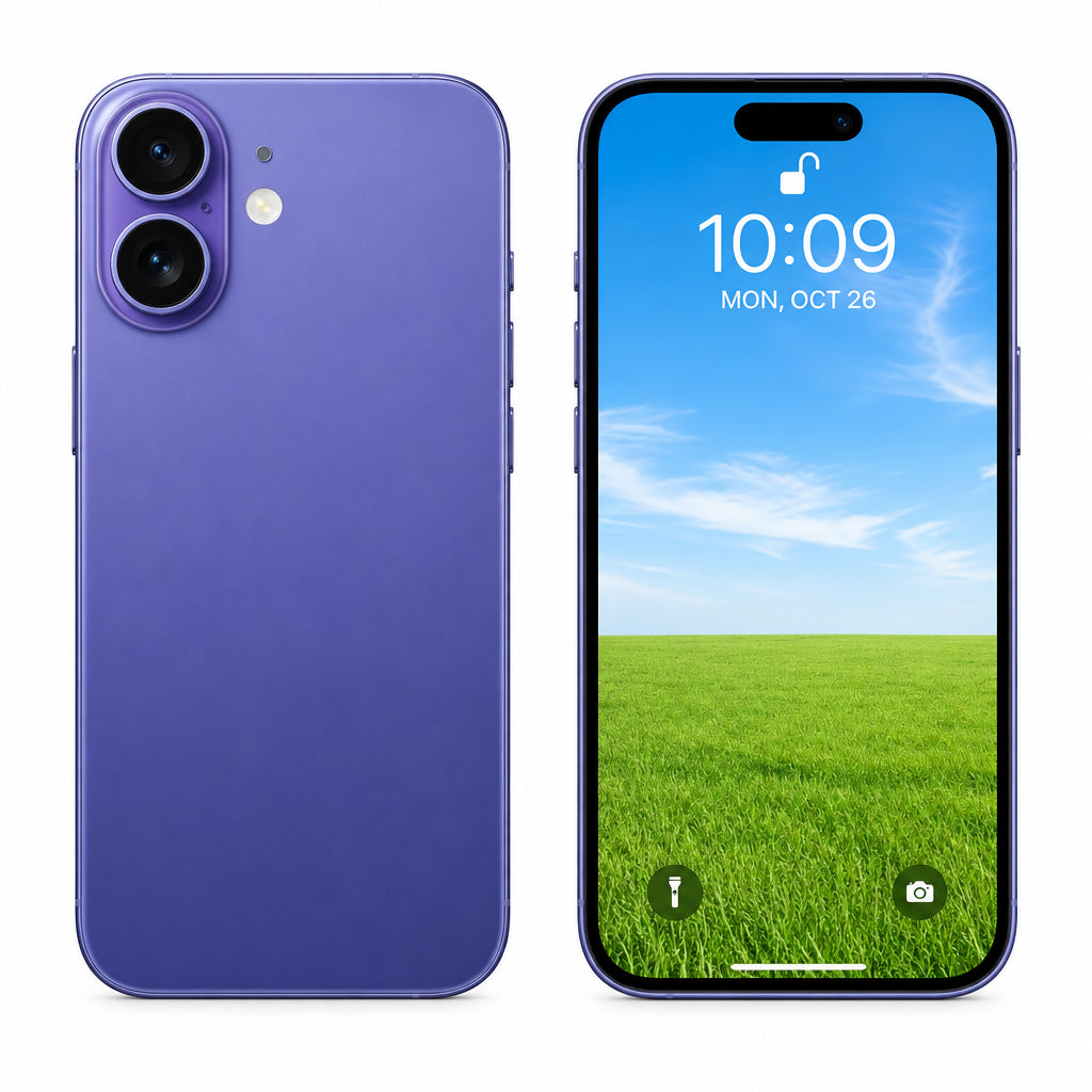 Apple iPhone 16 -  128GB, 256GB,  512GB - Black, White, Pink, Teal, Ultramarine - Excellent - Refurbished