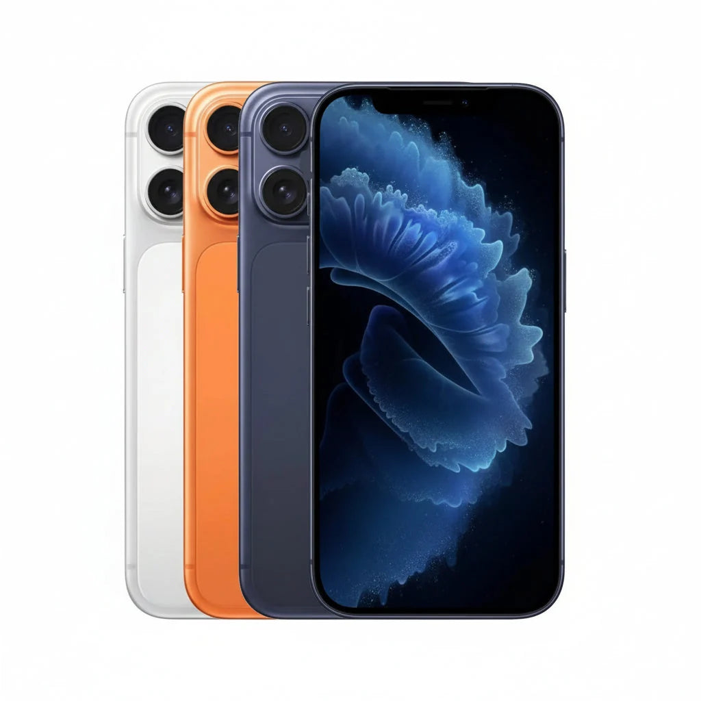 Apple iPhone 17 Pro International Version - 256GB, 512GB, 1TB - Cosmic Orange, Silver, Deep Blue - eSIM Only - Acceptable - Refurbished Apple