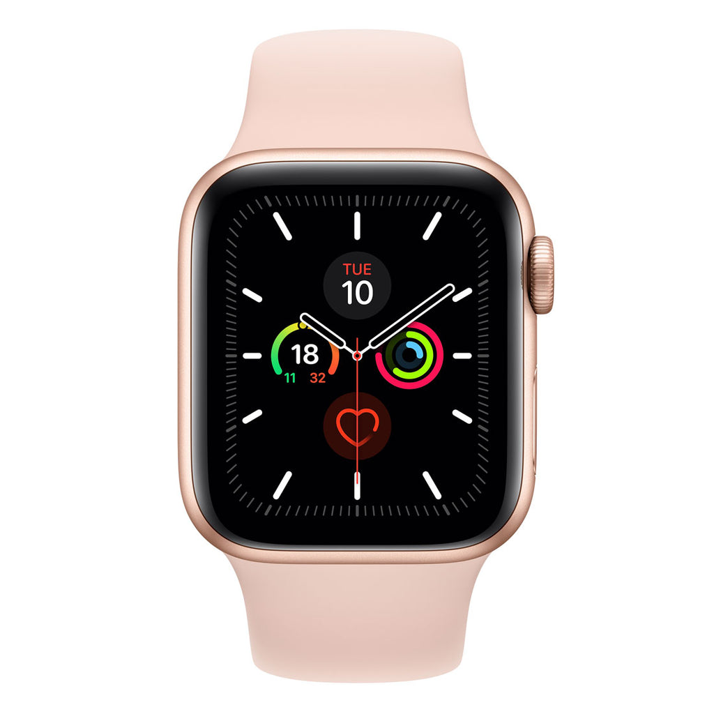 Apple Watch S5 40mm Cellular - Gold Al Case w/ Pink Sand Sport Band -  AU Version