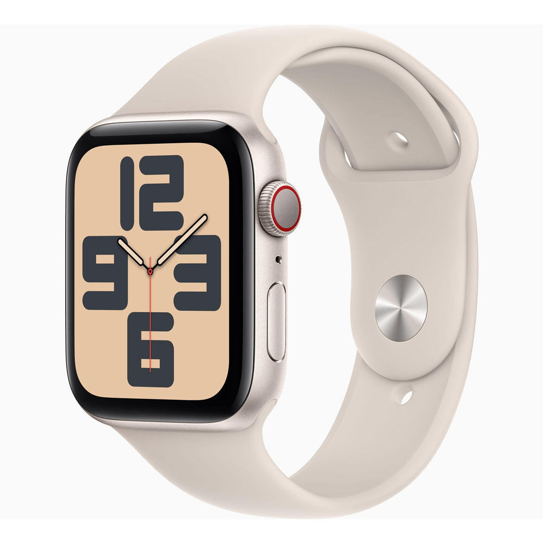 Apple Watch SE 2nd Gen 40mm Aluminium Case GPS + Cellular Sport Band - Starlight - AU Version