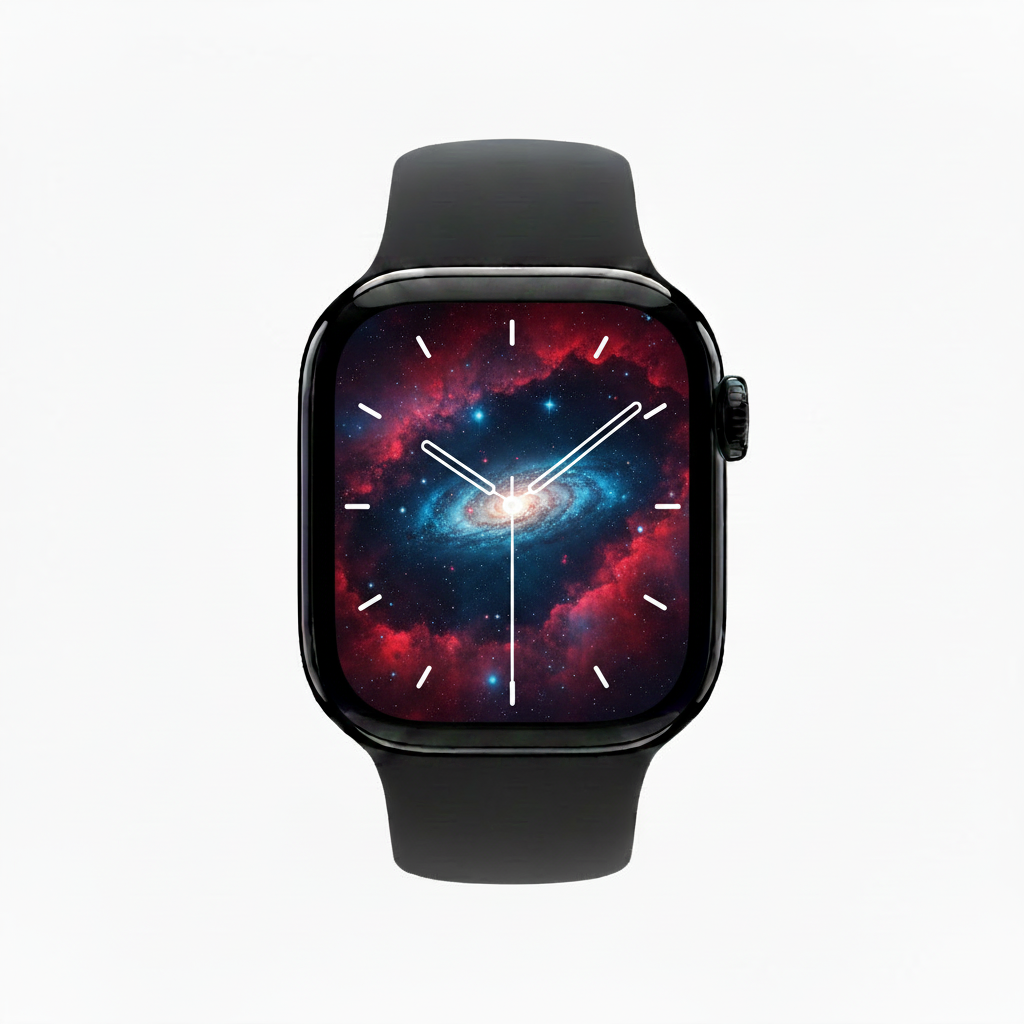 Apple watch Series 10 46MM GPS + Cellular - Aluminum Case Jet Black - Black Sport Band Apple