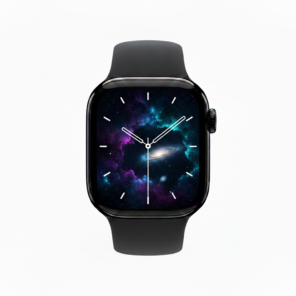 Apple watch Series 10 46MM GPS + Cellular - Aluminum Case Jet Black - Black Sport Band - Pristine - Refurbished (Copy) Apple