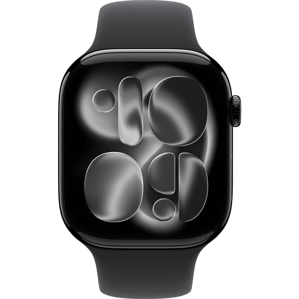 Apple Watch Series 11 46mm Jet Black Aluminium Case GPS Sport Band (M/L) – Black APPLE