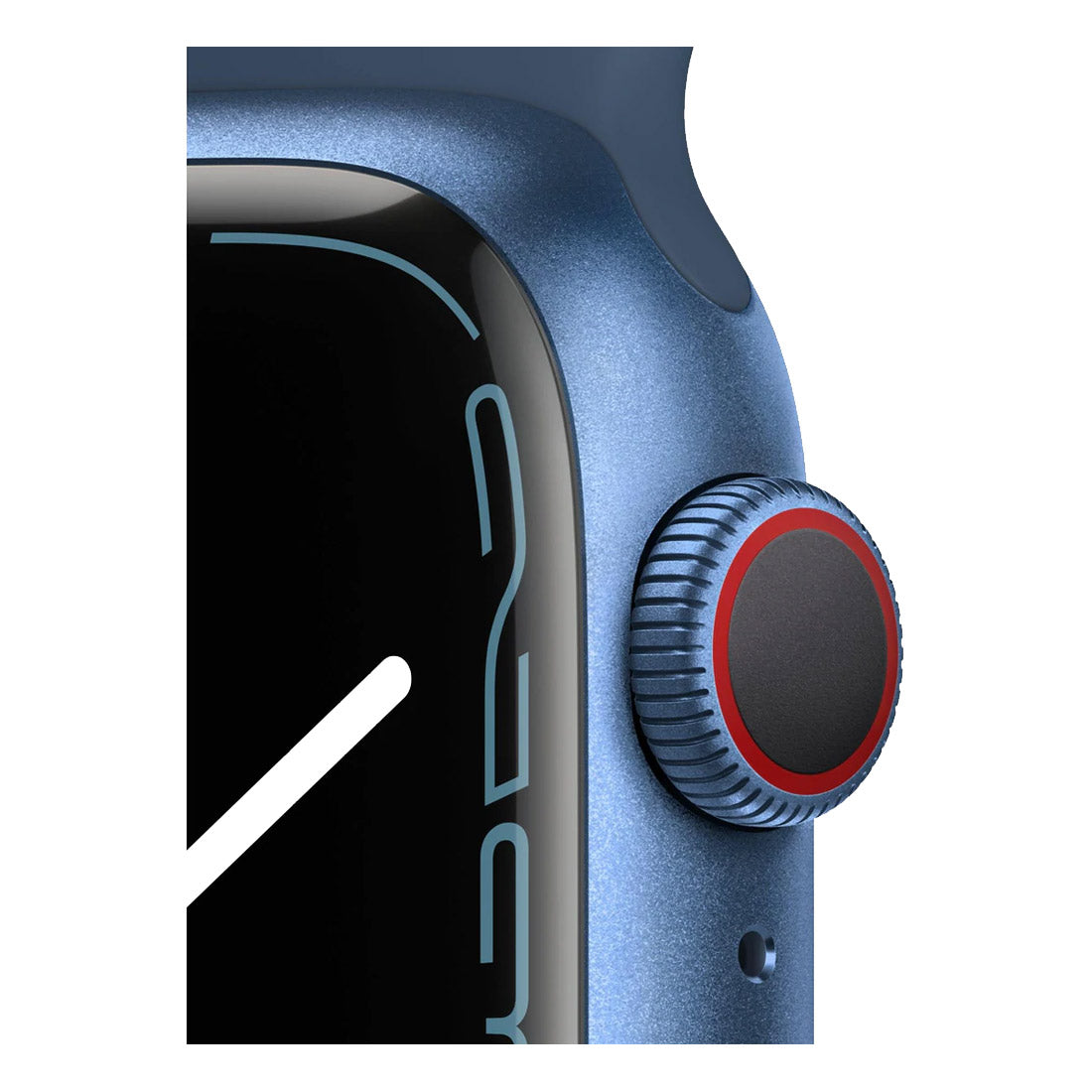 Apple Watch Series 7 41mm Aluminium Case With Sport Band GPS + Cellular - Blue - AU Version