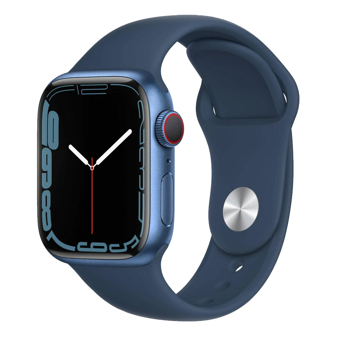 Apple Watch Series 7 41mm Aluminium Case With Sport Band GPS + Cellular - Blue - AU Version