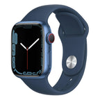 Apple Watch Series 7 41mm Aluminium Case With Sport Band GPS + Cellular - Blue - AU Version