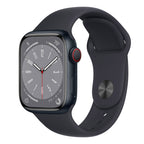 Apple Watch Series 8 41mm Aluminum Case GPS + Cellular - Midnight - Pristine Refurbished  - AU Version Apple