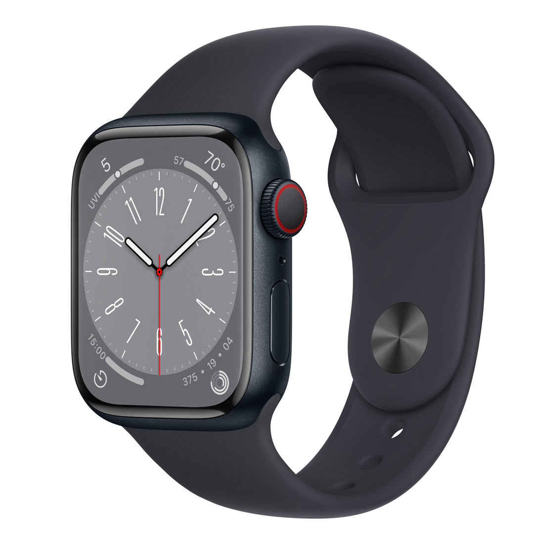 Apple Watch Series 8 41mm Aluminum Case GPS + Cellular - Midnight - Excellent Refurbished  - AU Version Apple