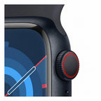 Apple Watch Series 9 45mm Midnight Aluminium Case GPS + Cellular (S/M)