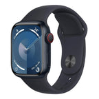Apple Watch Series 9 41mm GPS + Cellular Midnight Aluminium Case w/ Midnight Sport Band - Open Never Used (AU Version) (Copy) Apple